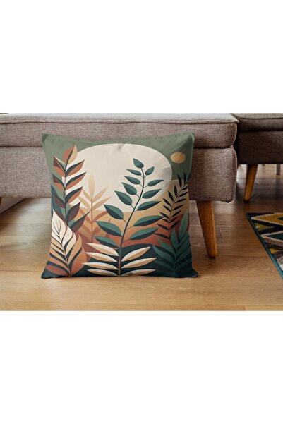 ALAMODECOR Modern Patterned Double-Sided Digital Printed Single Throw Pillow Cover (1 Piece)