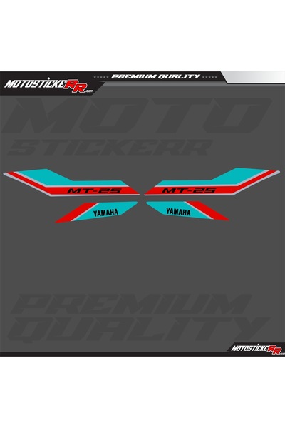 Yamaha Mt25 Uyumlu Sticker set