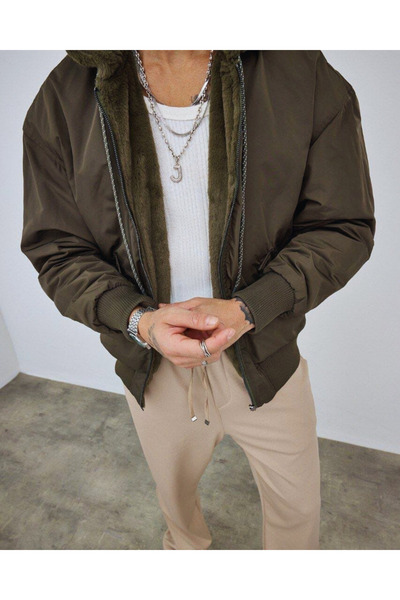 VEK Comfortable Fit Fleece Coat Double Sided