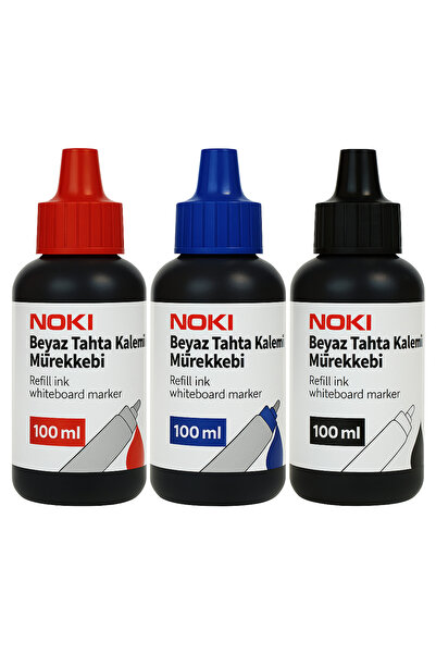 Noki 1663 - 100 Cc 3 Lü Set Tahta Kalem Mürekkebi Takım