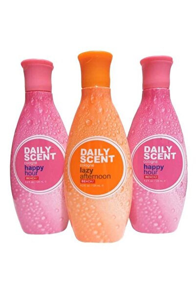 BENCH مجموعة عطور كولونيا يومية - 3 قطع