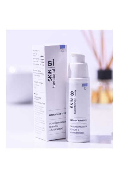 Skin Functional Anti-Aging Serum with 5% Hydroxypinacolone Retinoate & 4-Butylresorcinol, Night, 30 ml
