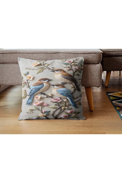 ALAMODECOR Husă pentru pernă cu model modern, cu două fețe, digitală cu imprimeu (1 bucată)