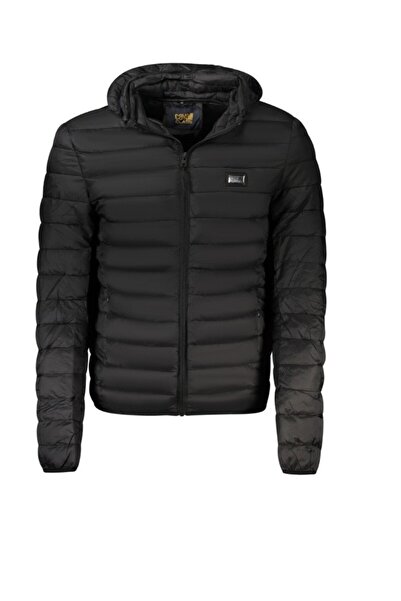 CAVALLI Men's jacket - Class - detachable hood - black color - regular fit