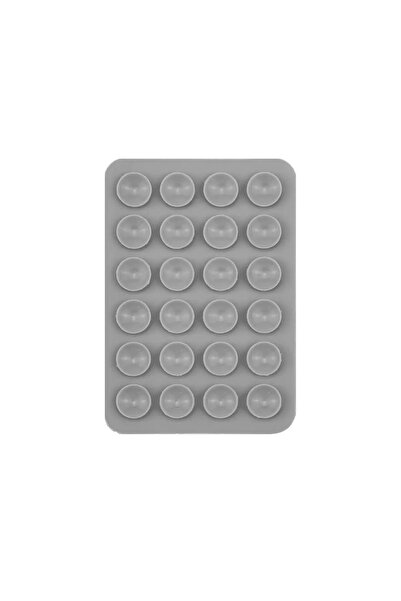 HYPERSOFT Tüm Telefonlarla Uyumlu Yapışkanlı Kaymaz Silikon Vantuz Telefon Tu...