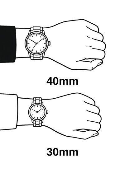 Leerybee Modern Hex Clock Set with Calendar