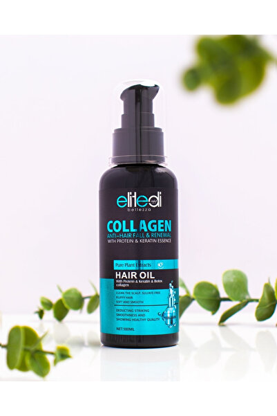 elitedi bellezza Collagen Anti‑Hair Fall & Renewal Hair Oil with Protein & Ke...