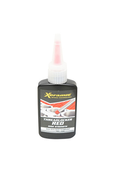 Breckner Germany Adeziv blocare, etansare filet 50 ML rosu cu rezistenta inal...