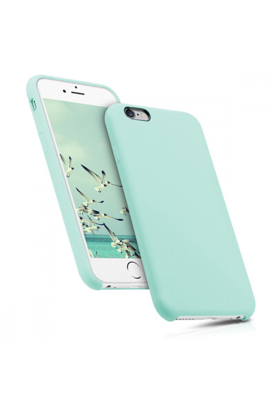 KWmobile Case for Apple iPhone 6 / iPhone 6s, Silicone, Green, 40223.71