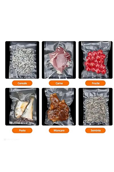 GARDEON Vacuum Food Sealer with 60 Reusable Bags, BPA Free, 25×17 cm, Black