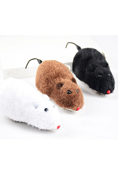 DodoJoy Wind-Up Mouse Cat Toy Moving Automatic Mouse Cat Hunting Toy