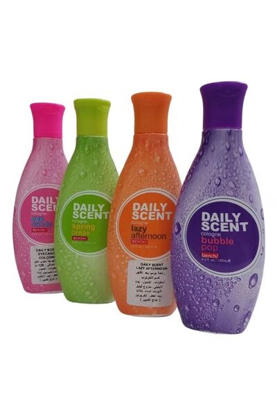 BENCH مجموعة كولونيا برائحة يومية (4 قطع)