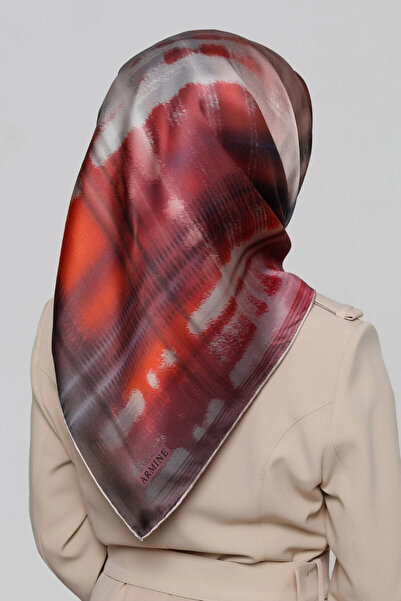 Armine Pure Silk Scarf (Nostalji Sura) (S) 8323D 38