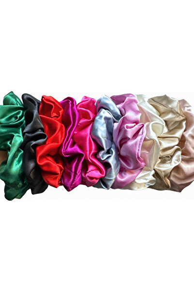 MATASIA Mulberry Silk Hair Tie 22 Momme – Black, Size L | MATASIA®