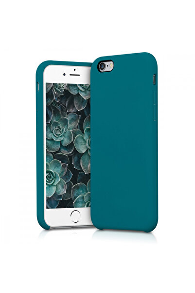 KWmobile Case for Apple iPhone 6 / iPhone 6s, Silicone, Blue, 40223.57