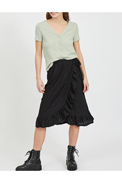 VILA Skirt, Black