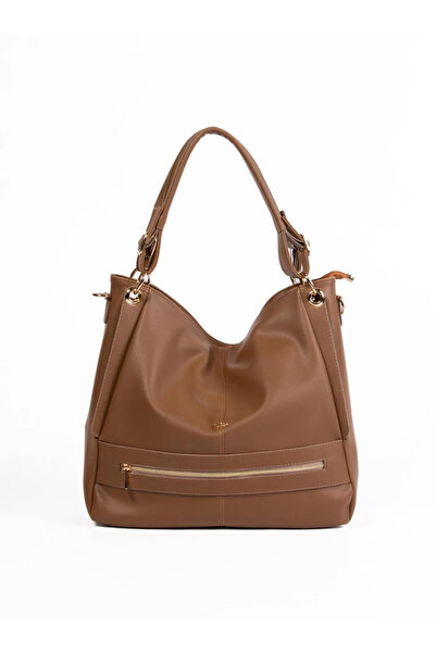 Tuğba Women's Shoulder Bag with Adjustable Strap and Multiple Compartments T4921