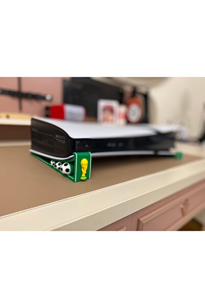 Merada Playstation 5 Pro ve Slim Yatay Stand (Dijital Sürüm - Futbol Temalı -...