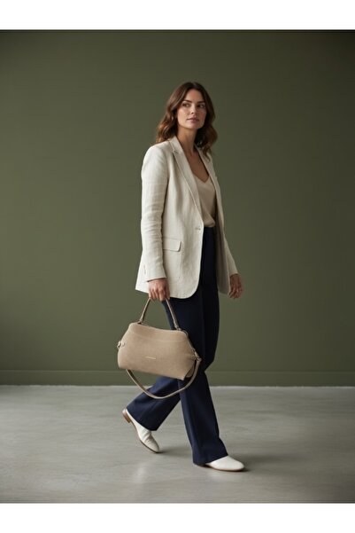 Crazy Genuine Suede Leather Front Panel Women's Shoulder & Hand Bag – Premium Designer Bag for Stylish Everyday Use