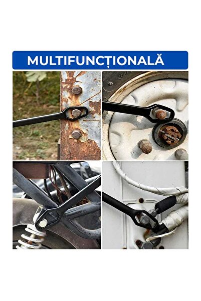 OferteTop Universal Torx Key Made of Chrome Steel (8 mm to 22 mm)