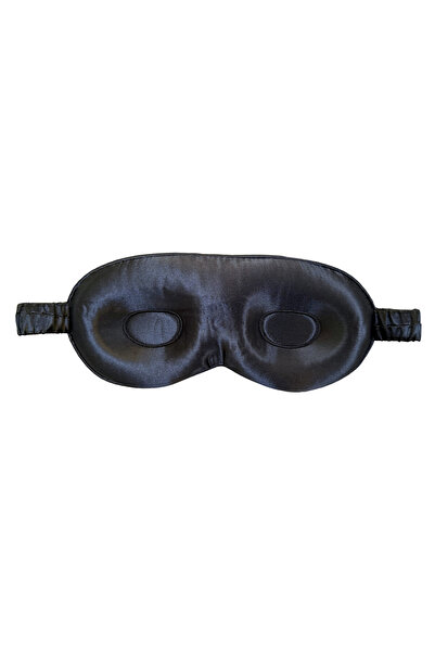 MATASIA 3D Mulberry Silk Sleep Mask 22 Momme – Black | MATASIA®