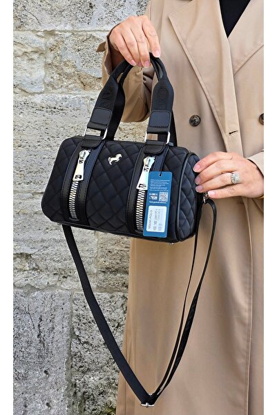 çantamgelsin Miami Polo Women's Cylinder Model Hand and Shoulder Bag