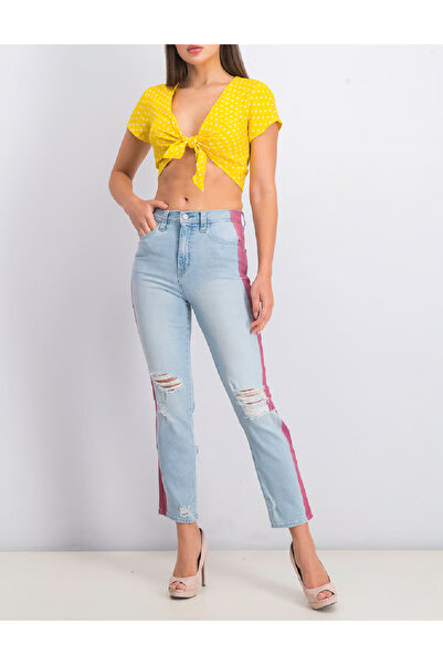 Cropp Top, Yellow