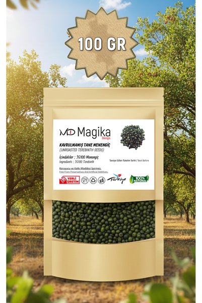 Magika Design Kavrulmamış Tane Menengiç 100 GR - Katkısız ve Doğal - Taze - Ö...