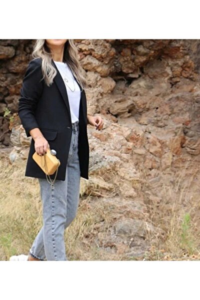 Shiny Boutique KOLLARI BÜZGÜLÜ BLAZER CEKET