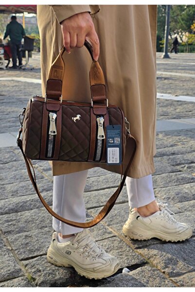 çantamgelsin Miami Polo Women's Cylinder Model Hand and Shoulder Bag