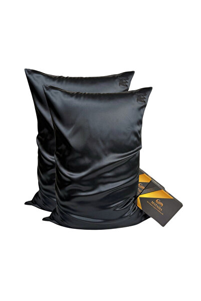 MATASIA Dream Duo – Silk Set 22 Momme, Black |