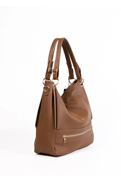 Tuğba Women's Shoulder Bag with Adjustable Strap and Multiple Compartments T4921