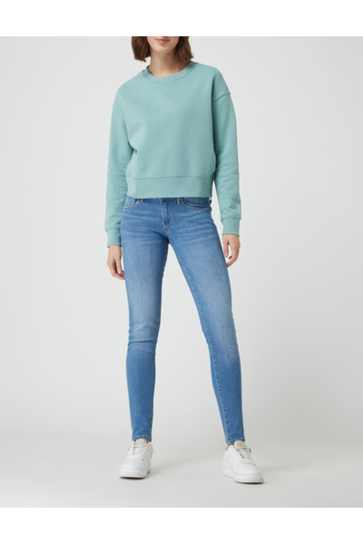 Evendi Blouse, Turquoise