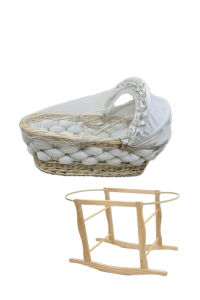 badela beehive bed with wooden rocking base