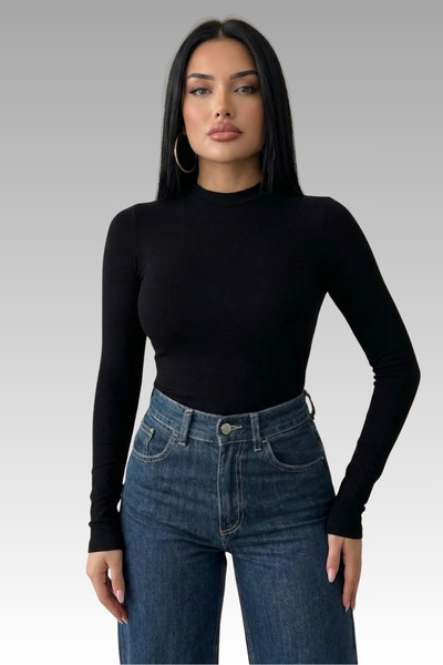 Windy Island Γυναικεία μπλούζα ψηλός λαιμός Basic