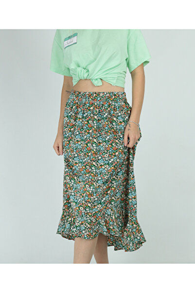 PIECES Skirt, Floral