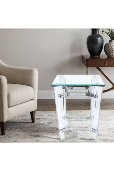 Tasamem Dafia Single acrylic serving table