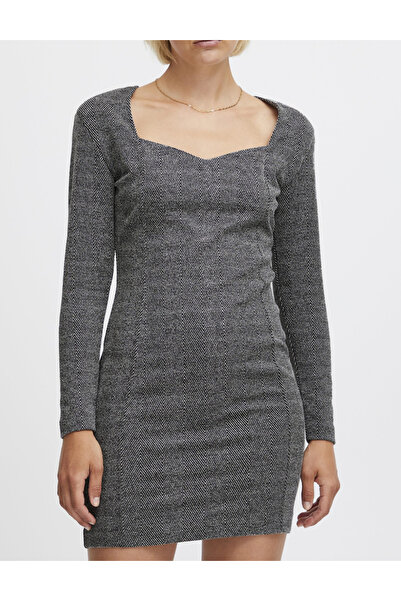 ICHI Short dress, Black