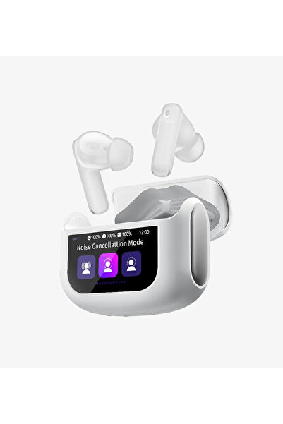 Casefy TW45 Premium Dokunmatik Led Ekranlı ANC TWS Bluetooth Kulaklık