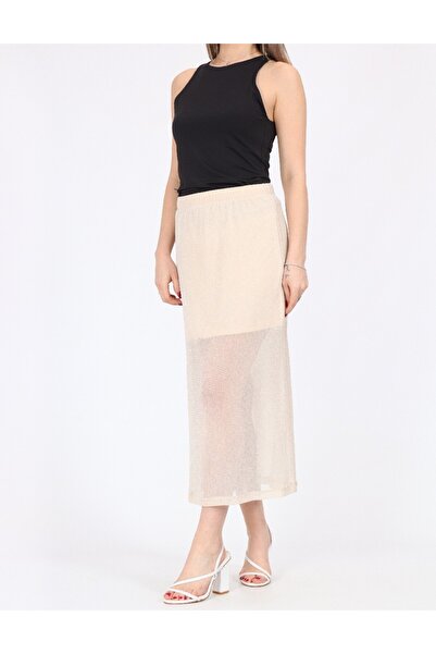 Noisy May Skirt, Cream