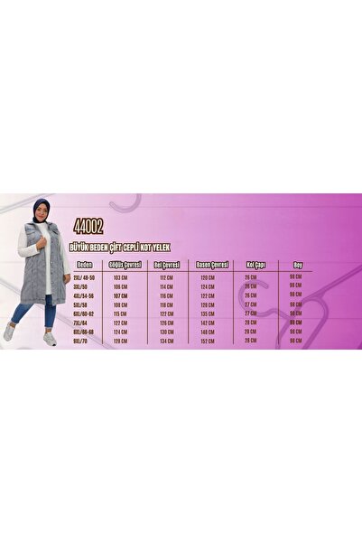 Eslina 44002 Plus Size Double Pocket Denim Vest - Snow Wash Black