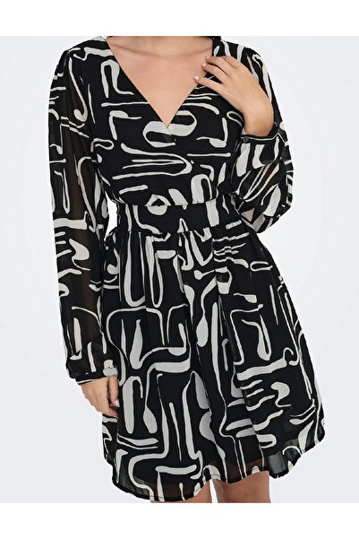 ONLY Short dress, White/Black