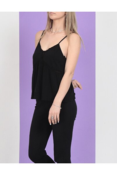 AMERICAN EAGLE Tank Top, Black