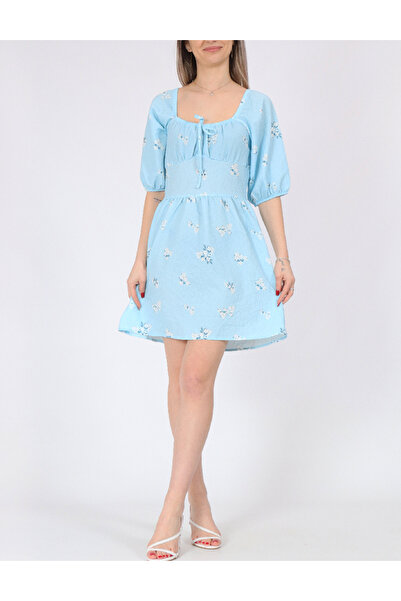 Noisy May Short dress, Blue