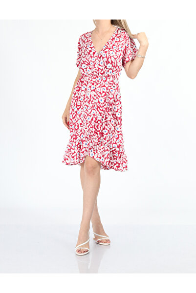 SisterS point Short dress, Red