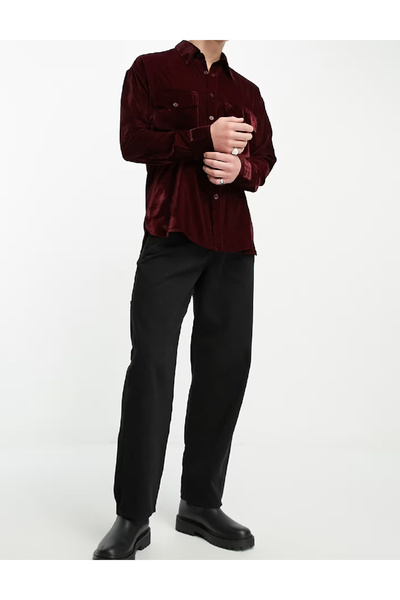 Evendi Shirt, Burgundy