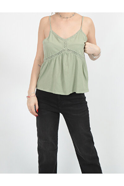 AMERICAN EAGLE Tank top, Green