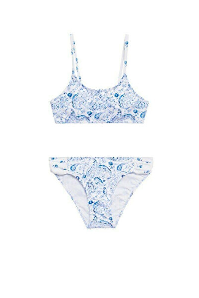 Evendi Swimsuit, White/Blue