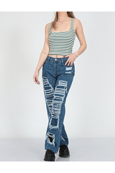 Evendi Top, White/Green