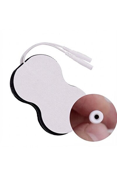 WOLLEX 4 Adet (2 Paket) Tens Ems Masaj Aleti Pedi (Soketli modeller için yedek parçadır)